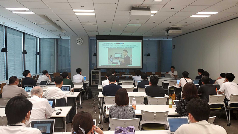 製薬企業のマーケティングチームとの勉強会